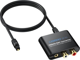 CAMWAY Convertidor DAC 192kHz Digital a Analógico