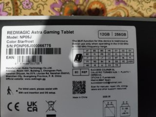 REDMAGIC ASTRA Tablet Plata