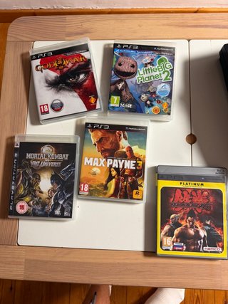 PS3 Slim CECH-250B 300GB Negra