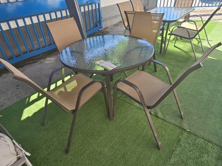 Mesa Terraza con 4 Sillas