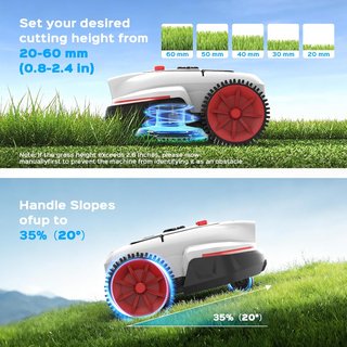Robot tosaerba Lebosbo V3 IA
