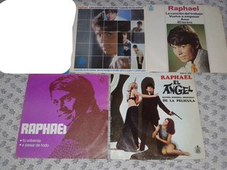 13 VINILOS (DISCOS) Raphael, Víctor Manuel, Camilo