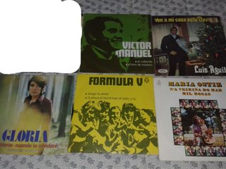 13 VINILOS (DISCOS) Raphael, Víctor Manuel, Camilo