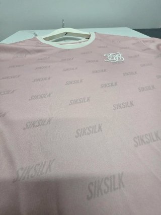 2 Camisetas SikSilk Talla M Rosas