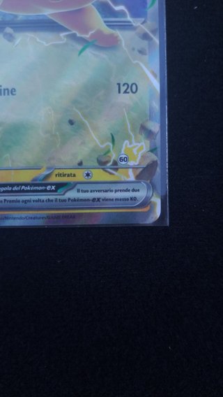 Pikachu EX 106 Promo Carta Pokémon