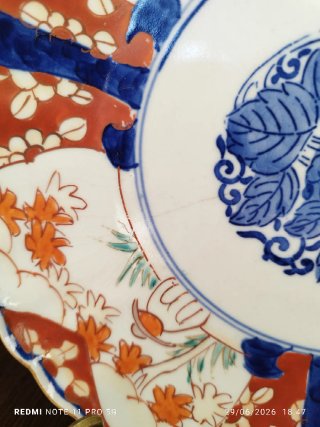 Antiguo IMANI  plato japonés