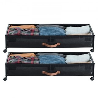 Contenitore sottoletto con ruote, 915 x 460 x 185