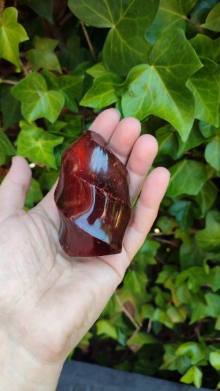 Mineral: llama de cornalina
