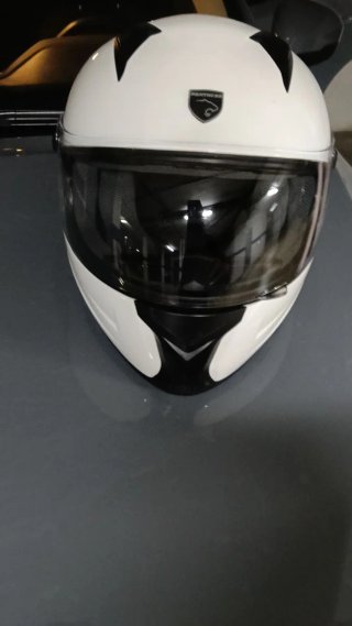 Casco Panthera Motorsports Talla S Blanco