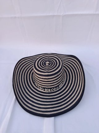 Sombrero Colombiano Tejido Rayas