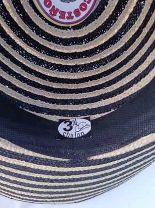 Sombrero Colombiano Tejido Rayas