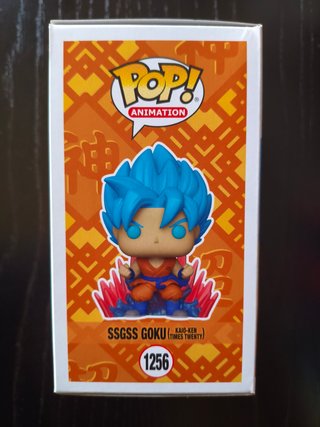 SSGSS Goku Kaioken times twenty Funko Pop