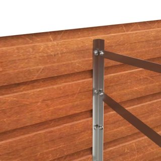 Jardinera Acero Corten 240x80x45cm
