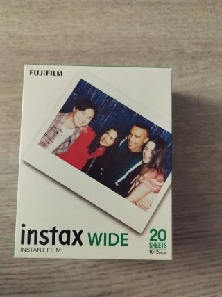 5 Fujifilm Instax Wide 20 hojas