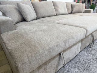 Sofá Cama Chaise Longue con Arcón