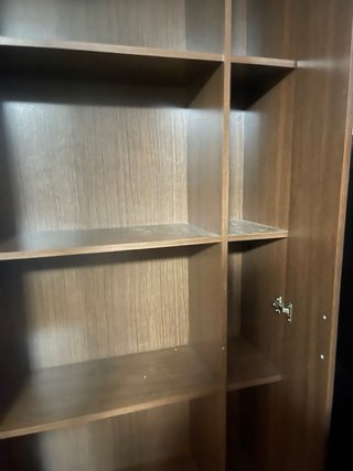 Conjunto comedor madera y cristal