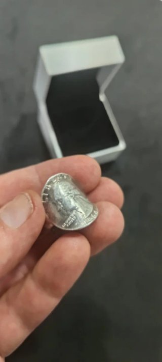 Anillo Moneda Plata