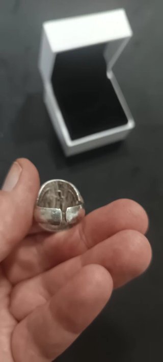 Anillo Moneda Plata