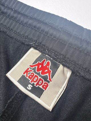 Pantalón Kappa Vintage Negro Gris talla s