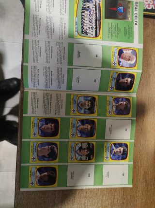 Álbum cromos Panini Fútbol 89