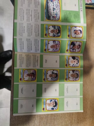 Álbum cromos Panini Fútbol 89