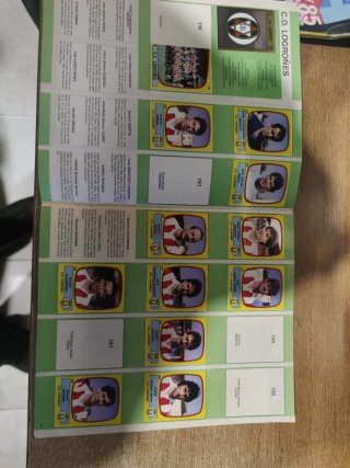 Álbum cromos Panini Fútbol 89