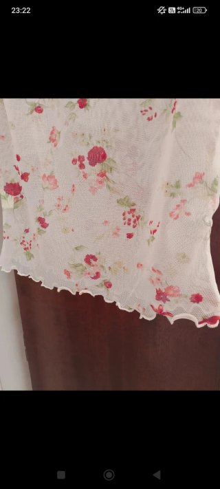 Liu Jo Top Canotta Floreale Made in Italy