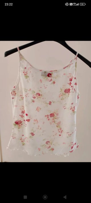 Liu Jo Top Canotta Floreale Made in Italy