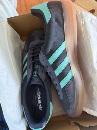 Adidas Gazelle Indoor Azul/Verde Azulado