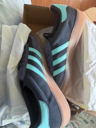 Adidas Gazelle Indoor Azul/Verde Azulado