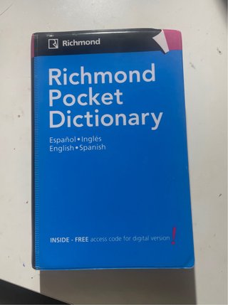Richmond pocket dictionary español-inglés engli...
