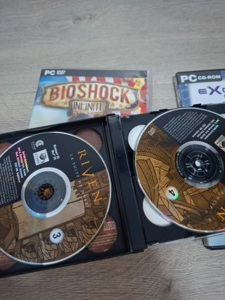 Juegos PC: Bioshock, Riven, Evil Twin
