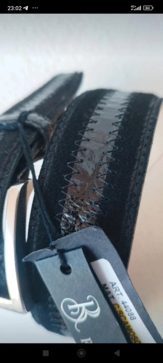 Cintura Royal Belts vera pelle scamosciata