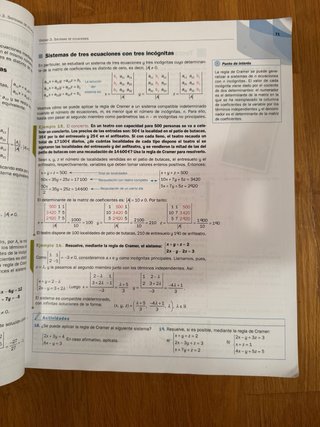 Matemáticas 2.º Bachillerato