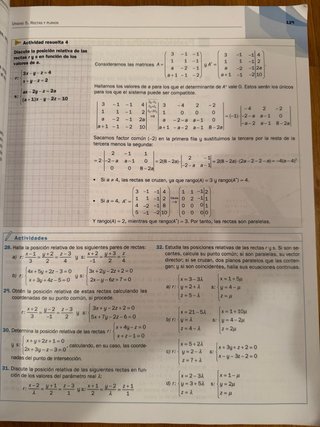 Matemáticas 2.º Bachillerato