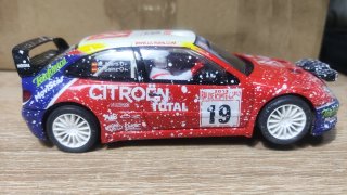 Scalextric Citroen Xara WRC efecto nieve