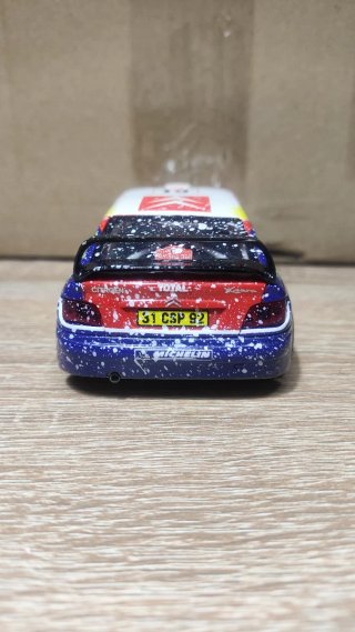 Scalextric Citroen Xara WRC efecto nieve