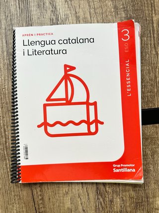 Quaderno Llengua catalana i Literatura 3 ESO Co...