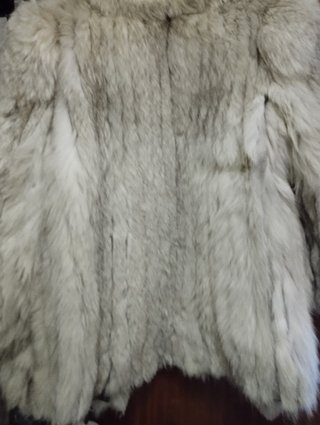 Chaquetón de zorro para mujer
