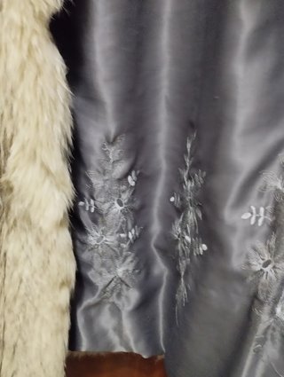 Chaquetón de zorro para mujer