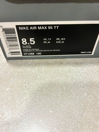 Nike Air Max 95 Blancas Talla 42