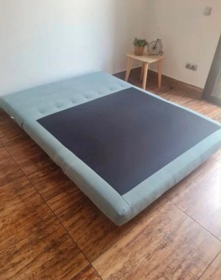 Sofá cama Maison du Monde azul