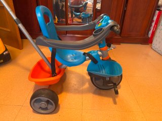 Triciclo infantil azul