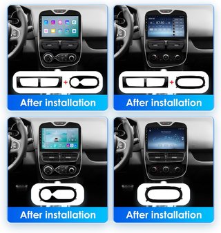 Radio Android 10.1" Renault Clio 4 Carplay GPS