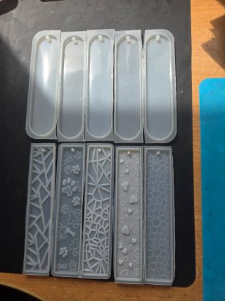 Moldes Silicona Marcapáginas