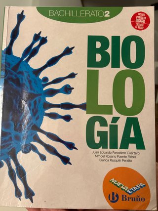 Biología 2 bachillerato. Editorial Bruño.