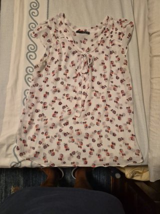 Blusa floral mujer