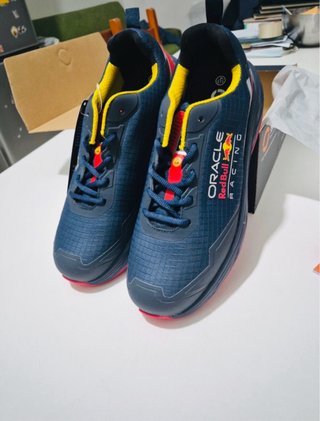 Zapatillas Sparco Seguridad Azul/Rojo