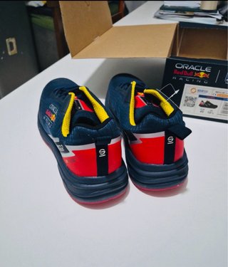 Zapatillas Sparco Seguridad Azul/Rojo