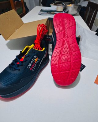 Zapatillas Sparco Seguridad Azul/Rojo